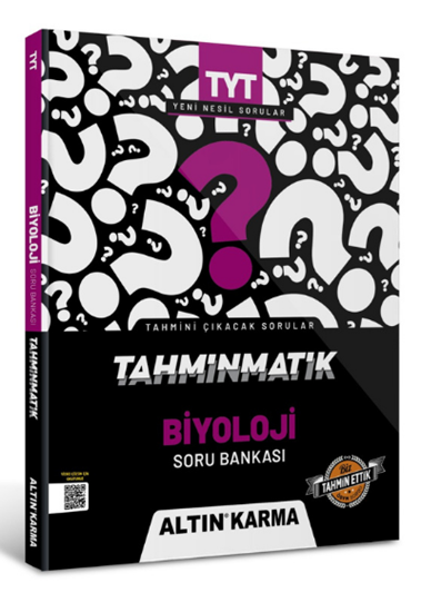 Altın Karma YKS TYT Biyoloji Tahminmatik Soru Bankası Altın Karma Yayınları