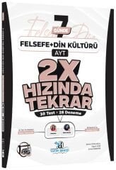 Yayın Denizi YKS AYT Felsefe, Din Kültürü ve Ahlak Bilgisi 7 Günde 2x Hızında Tekrar Yayın Denizi Yayınları