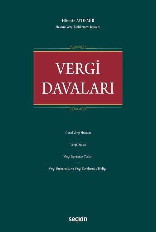Seçkin Vergi Davaları - Hüseyin Aydemir Seçkin Yayınları