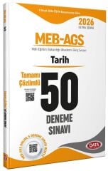 YENİ AGS - Data 2026 MEB-AGS Tarih 50 Deneme Çözümlü Ultra Serisi Data Yayınları
