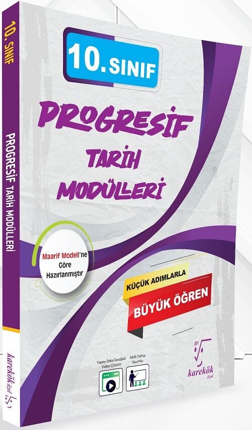 Karekök 10. Sınıf Progresif Tarih Modülleri Karekök Yayınları