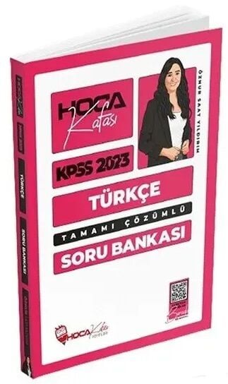 SÜPER FİYAT - Hoca Kafası 2023 KPSS Türkçe Soru Bankası Çözümlü - Öznur Saat Yıldırım Hoca Kafası Yayınları