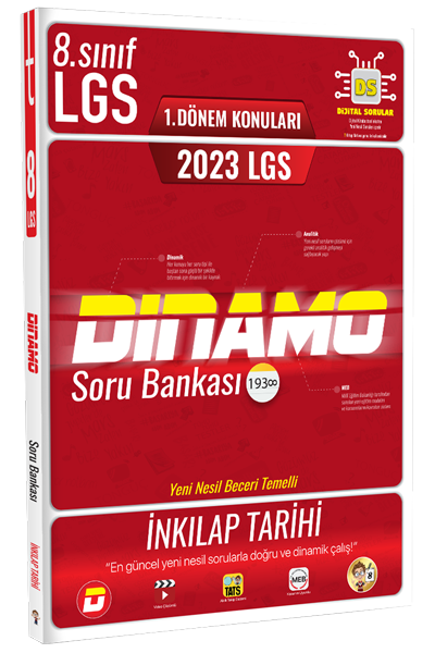Tonguç 2023 8. Sınıf LGS 1. Dönem İnkılap Tarihi Dinamo Soru Bankası Tonguç Akademi