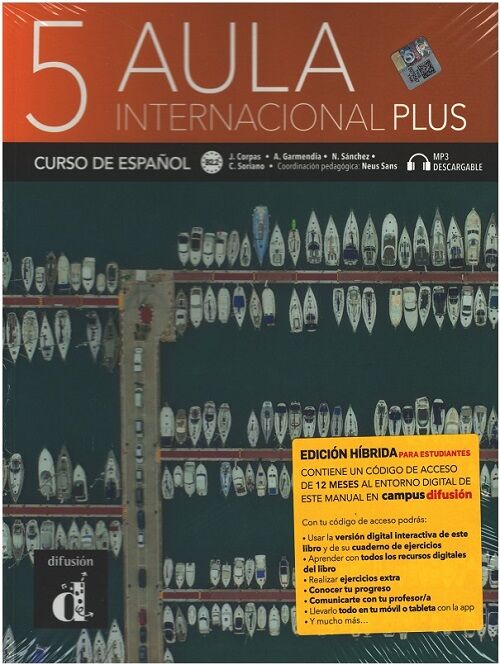 Difusion Aula internacional Plus 5 - Edicion Hibrida - Libro Del Alumno B2.2 + Online Audio Difusion