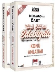 Yargı 2025 ÖABT MEB-AGS Türk Dili ve Edebiyatı Öğretmenliği Konu Anlatımı Yargı Yayınları