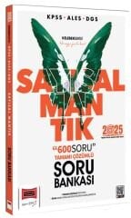Yargı 2025 KPSS ALES DGS Sayısal Mantık Soru Bankası Çözümlü Kelebek Serisi Yargı Yayınları