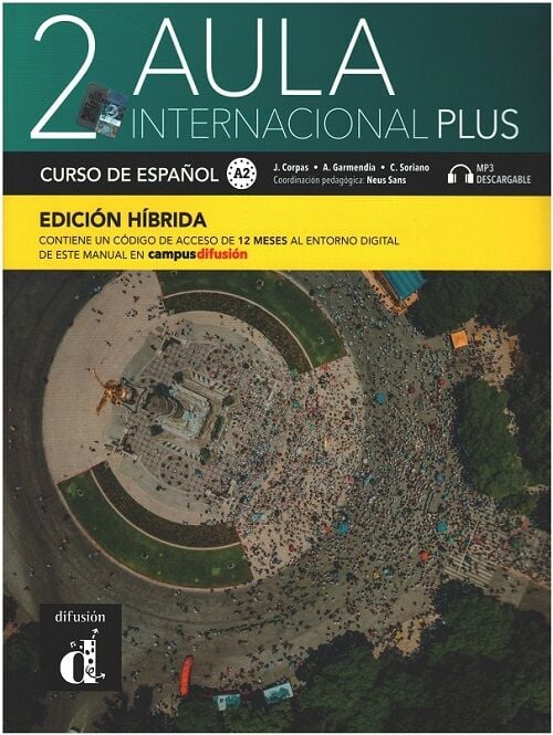 Difusion Aula internacional Plus 2 - Edicion Hibrida - Libro Del Alumno A2 + Online Audio Difusion