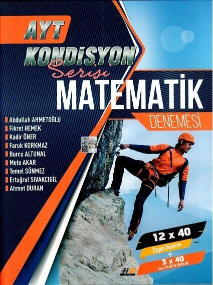 Hız ve Renk YKS AYT Matematik Kondisyon 12x40 Denemesi Hız ve Renk Yayınları