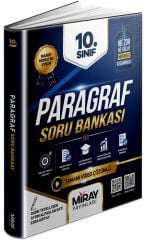 Miray 10. Sınıf Paragraf Maarif Modeli Soru Bankası Çözümlü Miray Yayınları