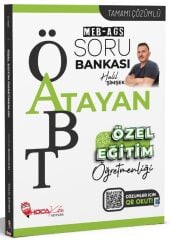 Hoca Kafası ÖABT MEB-AGS Özel Eğitim Öğretmenliği Atayan Soru Bankası Çözümlü - Halil Şimşek Hoca Kafası Yayınları