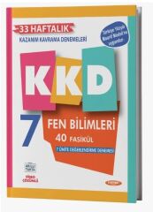 Kurmay ELT 7. Sınıf Fen Bilimleri KKD Maarif Modeli Haftalık Kazanım Kavrama Denemeleri Kurmay ELT Yayınları