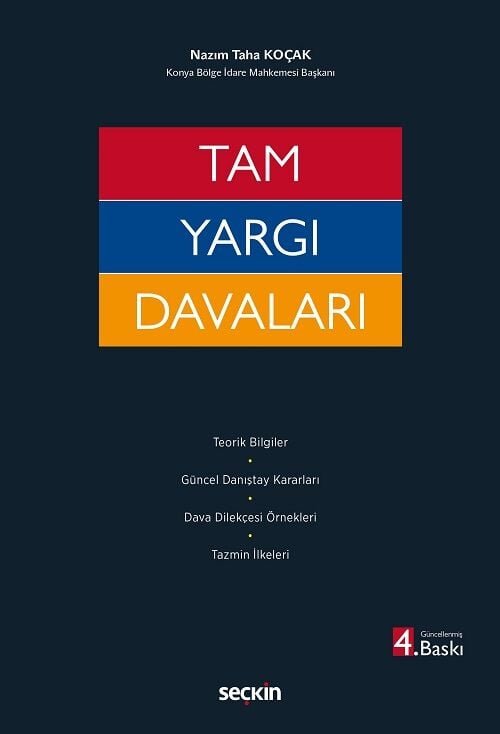 Seçkin Tam Yargı Davaları 4. Baskı - Nazım Taha Koçak Seçkin Yayınları