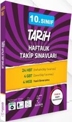 Karekök 10. Sınıf Tarih Haftalık Takip Sınavları Karekök Yayınları