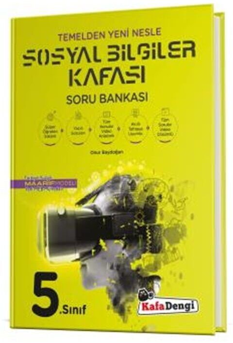 Kafadengi 5. Sınıf Sosyal Bilgiler Kafası Soru Bankası Kafadengi Yayınları