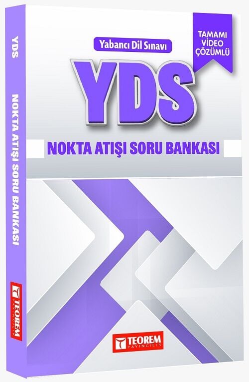 Teorem YDS Nokta Atışı Soru Bankası Çözümlü Teorem Yayıncılık