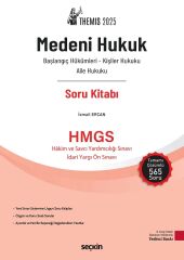 Seçkin 2025 THEMİS HMGS Hakimlik İYÖS Medeni Hukuk Soru Kitabı 7. Baskı - İsmail Ercan Seçkin Yayınları