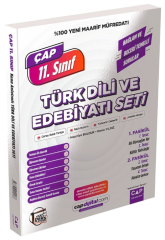 Çap Yayınları 11. Sınıf Türk Dili ve Edebiyatı Maarif Seti Çap Yayınları