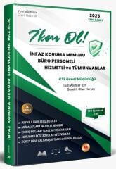 Liyakat İKM Ol İnfaz ve Koruma Memurluğu Tüm Aşamalar İçin Hazırlık Kitabı Liyakat Yayınları