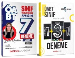 SÜPER FİYAT - İndeks Akademi ÖABT Sınıf 7+5 Deneme 2 li Set - Sevda Küçüktosun İndeks Akademi Yayıncılık