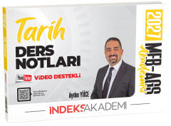 İndeks Akademi 2027 MEB-AGS Akademisi Tarih Video Ders Notları - Aydın Yüce İndeks Akademi Yayıncılık
