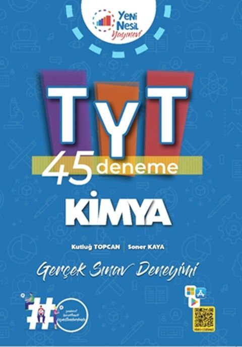 Yeni Nesil YKS TYT Kimya 45 Deneme Yeni Nesil Yayınları
