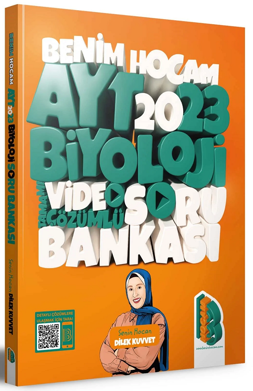 Benim Hocam 2023 YKS AYT Biyoloji Soru Bankası Video Çözümlü - Dilek Kuvvet Benim Hocam Yayınları