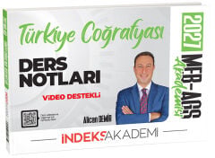 İndeks Akademi 2027 MEB-AGS Akademisi Türkiye Coğrafyası Video Ders Notları - Alican Demir İndeks Akademi Yayıncılık