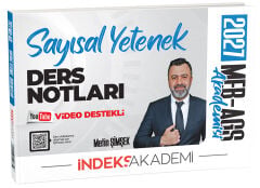 İndeks Akademi 2027 MEB-AGS Akademisi Sayısal Yetenek Video Ders Notları - Metin Şimşek İndeks Akademi Yayıncılık