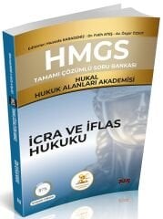 Savaş HMGS HUKAL Hukuk Alanları Akademisi İcra ve İflas Hukuku Soru Bankası Çözümlü - Mustafa Karadeniz Savaş Yayınları