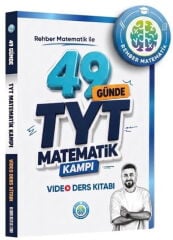 Rehber Matematik 2027 YKS TYT 49 Günde Matematik Kampı Video Ders Kitabı Rehber Matematik