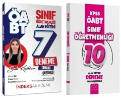 CBA + İndeks ÖABT Sınıf 10+7 Deneme 2 li set CBA + İndeks Akademi Yayınları