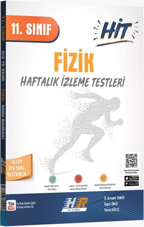 Hız ve Renk 11. Sınıf Fizik HİT Soru Bankası Hız ve Renk Yayınları