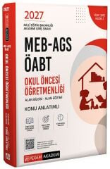 Pegem 2027 ÖABT MEB-AGS Okul Öncesi Öğretmenliği Konu Anlatımlı Pegem Akademi Yayınları