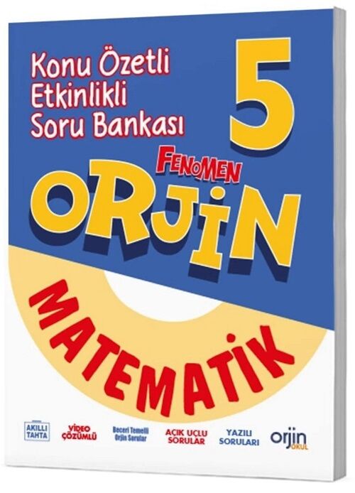 Orjin Okul 5. Sınıf Matematik Orjin Konu Özetli Etkinlikli Soru Bankası Orjin Okul Yayınları