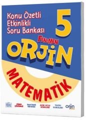 Orjin Okul 5. Sınıf Matematik Orjin Konu Özetli Etkinlikli Soru Bankası Orjin Okul Yayınları