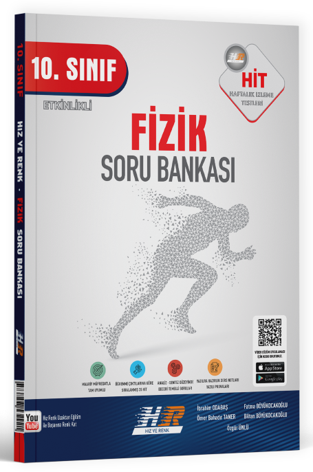 Hız ve Renk 10. Sınıf Fizik HİT Soru Bankası Hız ve Renk Yayınları