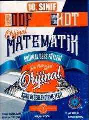 Orijinal 10. Sınıf Matematik ODF KDT Orijinal Ders Föyleri Konu Değerlendirme Testleri Orijinal Yayınları