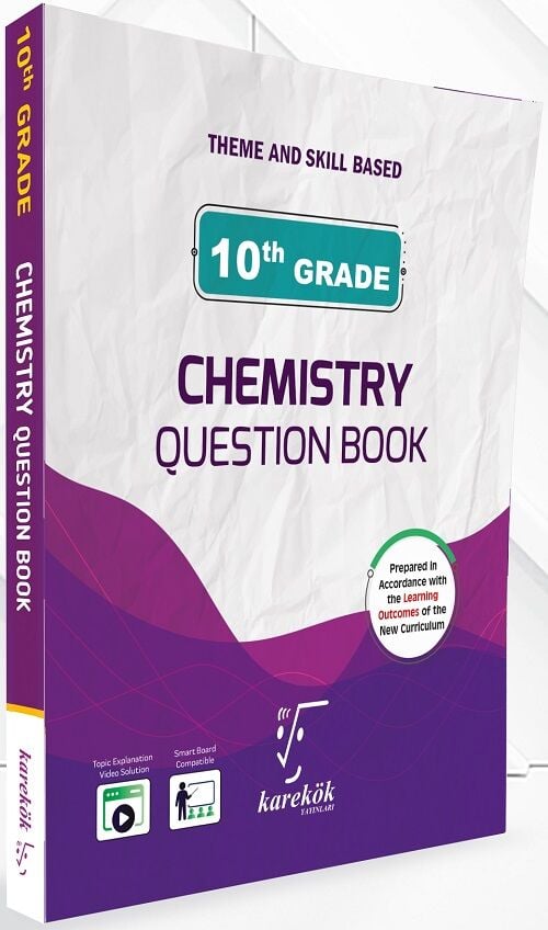 Karekök 10 th Grade Chemistry Question Book Karekök Yayınları