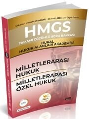 Savaş HMGS HUKAL Hukuk Alanları Akademisi Milletlerarası, Milletlerarası Özel Hukuk Soru Bankası Çözümlü - Mustafa Karadeniz Savaş Yayınları