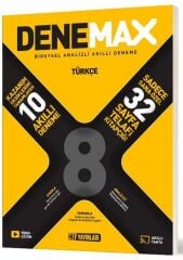 Hız Yayınları 8. Sınıf Türkçe Denemax 10 lu Akıllı Deneme Hız Yayınları