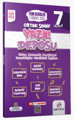 Alan Yayınları 7. Sınıf Tüm Dersler 1. Dönem Yazılı Deposu 1. Deneme Alan Yayınları
