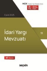 Seçkin 2025 İdari Yargı Mevzuatı Cep Kitabı 47. Baskı Seçkin Yayınları