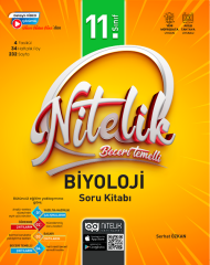 Nitelik 11. Sınıf Biyoloji Beceri Temelli Soru Kitabı Nitelik Yayınları