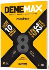 Hız Yayınları 8. Sınıf Fen Bilimleri Denemax 10 lu Akıllı Deneme Hız Yayınları