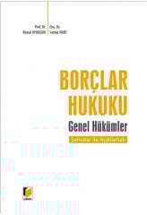 Adalet Borçlar Hukuku Genel Hükümler Şemalar ile Açıklamalı - Murat Aydoğdu, Serdar Nart Adalet Yayınevi