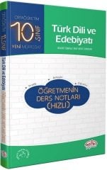 Editör 10. Sınıf Türk Dili ve Edebiyatı Hızlı Öğretmenin Ders Notları Editör Yayınları