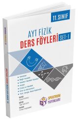 Spektrum YKS AYT 11. Sınıf Fizik Ders Föyleri Set-1 Spektrum Yayınları