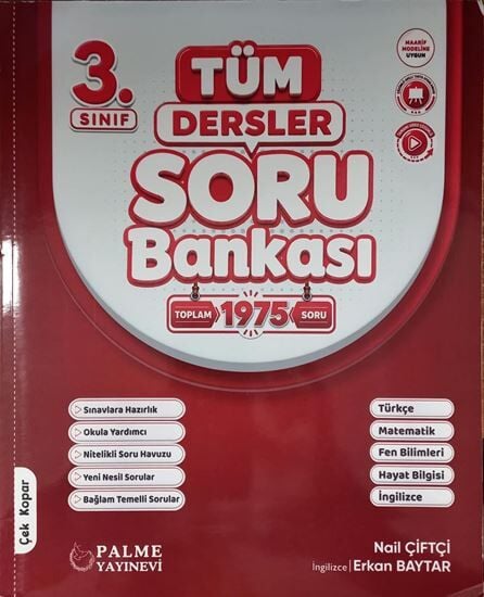 Palme 3. Sınıf Tüm Dersler Maarif Model Soru Bankası Palme Yayınları