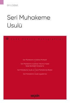 Seçkin Seri Muhakeme Usulü - Elif Ildırar Seçkin Yayınları