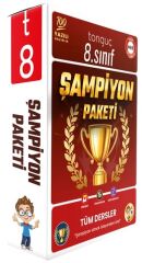 Tonguç 8. Sınıf Tüm Dersler Şampiyon Paketi Tonguç Akademi